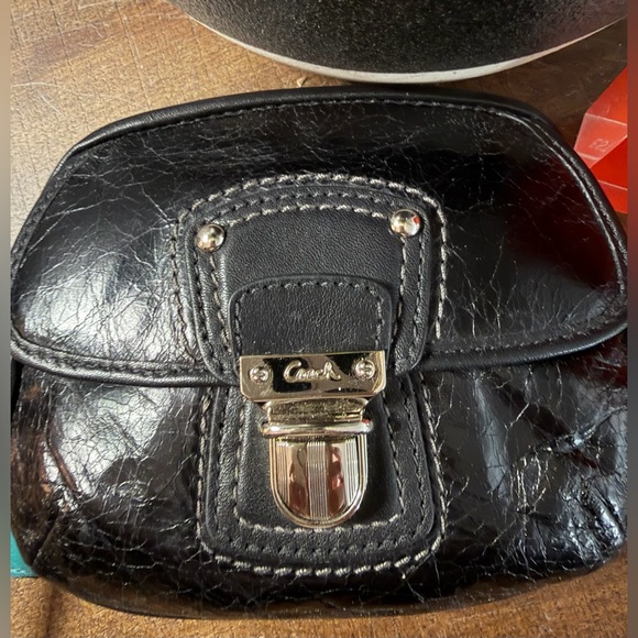 Coach Poppy Pushlock Legacy Wristlet (NWT)